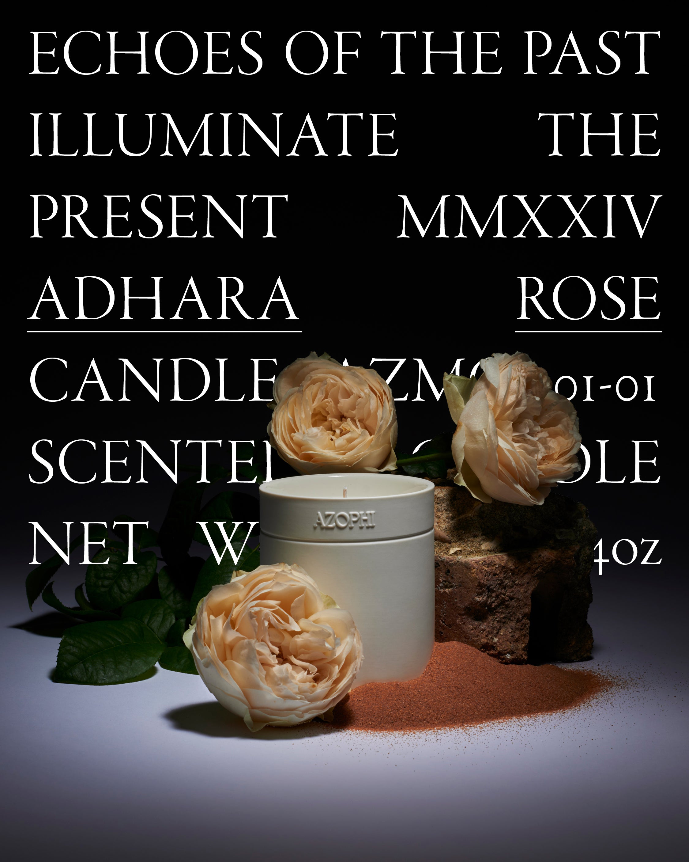 Adhara Rose Candle